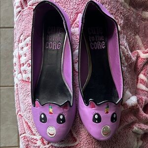 Cute to the Core Unicorn Flats